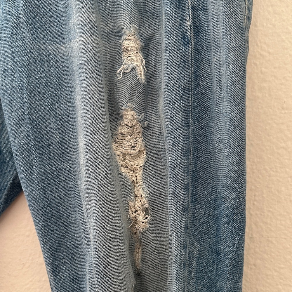 rag & bone Women's Light Blue Distressed Skinny Jeans - Picture 2 of 11